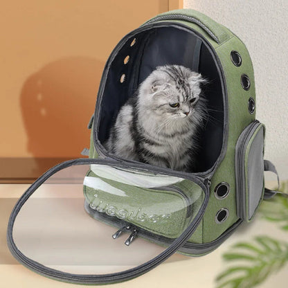 Sac de Transport Transparent pour Chat