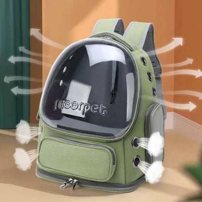 Sac de Transport Transparent pour Chat