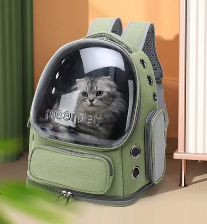 Sac de Transport Transparent pour Chat
